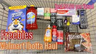 Покупки в Walmart через Ibotta 07.02.2026 | Бесплатные товары | За каждый товар заплатили всего 0...
