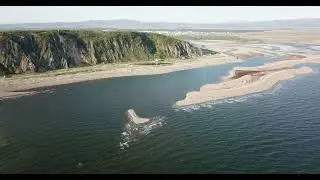 Магадан 2023 полет 2 от 20 июня устье реки Ола DJI 0149