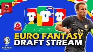 TEAM DRAFTS Q&A LIVE STREAM | EURO FANTASY FOOTBALL 2024! BEGINNERS GUIDE!