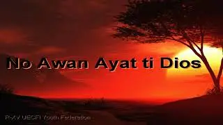 NO AWAN AYAT TI DIOS
