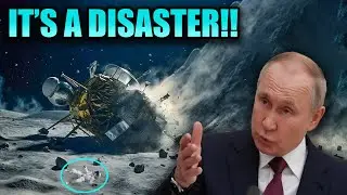 Russian Rocket Crashes on Moon - Disaster on Space!!