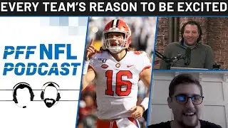 Best draft trades with Brad Spielberger, optimism for all NFL teams, mid-90s Jaguars analysis!