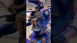 robot ride in mall🤖 #robot#ride