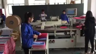UT580 Automatic Double Loop Wire Binding Machine with hole punching unit online