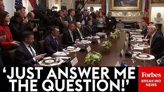 'Do You Remember That Right?': Trump Has Tense Exchange With Reporters Pressing Him Over Inflation