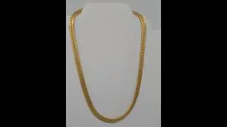 Napier Herringbone Link Chain Necklace Gold Tone Metal 18