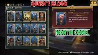 Final Fantasy VII Rebirth 4k - Queen's blood card game - All north corel opponents guide