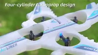The Unbreakable Foam RC Passenger Plane - Perfect for Beginners & Kids!