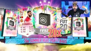 OMG THE RAREST PARTY BAG EVER! 20x Party Bags FIFA 20 Ultimate Team