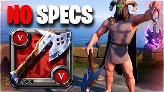 No Spec Battleaxe Solo PvP in the Open World | Albion Online