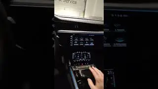 Audi E-tron GE 50, installed the original rear view camera, activated carplay etc