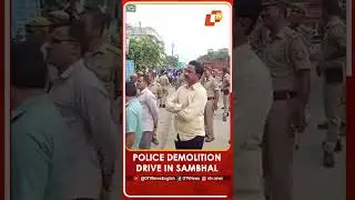 UP Police Launch Bulldozer Action To Remove Illegal Encroachments In Sambhal