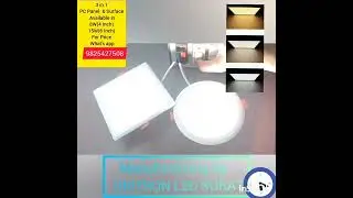 3 in 1 Panel Light