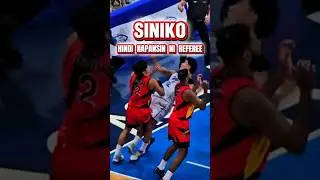 Siniko, hindi napansin ni referee 😂#fyp #highlights #viral  #pbalive #pbagame #smbvstnt