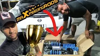 Установка и тестирование койловеров MAXPEEDINGRODS 350Z {Я занял первое место}