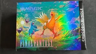 Набор MTG Final Fantasy Chocobo. Давайте добавим несколько крутых фольгированных карт с трека?