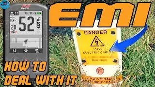 Minelab Manticore SEVERE EMI. metal detecting near power lines