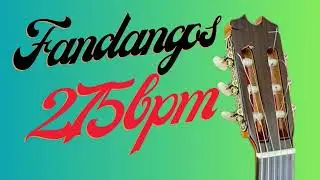 Base de Estudio de FANDANGOS - 275 bpm - Guitarra Flamenca