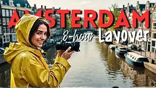 AMSTERDAM AIRPORT Insider Shares Top 8-Hour Layover Tips! 4K | Sydtravella