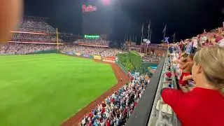 Jhoan Duran’s first Introduction into a Phillies game