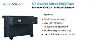 Oil Cooled Servo Stabilizer  | Features, Advantages, Protections | TechnoVision Energy&nbsp;Pvt&nbsp;Ltd&nbsp;|