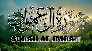 SURAH AL IMRAN (This voice will melt your heart)