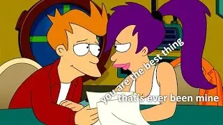 fry & leela | mine