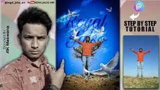 How to PicsArt Edit   Pigeon Photo Editing  Tutorial    Royal Jalso Art