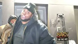 Guss Bent - Wavy Navy Freestyle | Viral NYC Rap performance  #Barzontheave