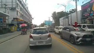 [BANGKOK 4K] Pattaya city drive tour video - 3 || April 2025 