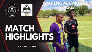 HIGHLIGHTS | Orlando Pirates vs Tembisa Hollywood Thunder | Gauteng ABC Motsepe League 