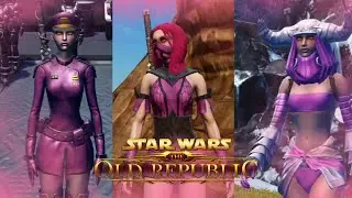 SWTOR Fashion: 10 Cute and Sexy Pink Outfits/Armor Sets for Female Characters