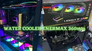 WATER COOLER ENERMAX LIQMAX 360mm,TOP DE MAIS.
