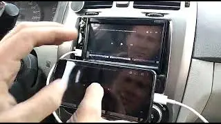 Mirror link on a 2-din car stereo or transferring images from a phone to a car stereo