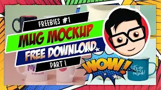 4 Free Download Mug MockUp