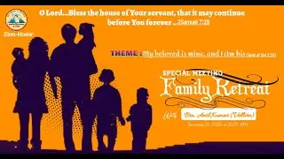 SPECIAL MEETING-FAMILY RETREAT || 26-JAN-2026 || ZION HOSUR #JOHN VICTOR