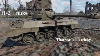 War Thunder | M18 GMC (11-2 + nuke)  gameplay
