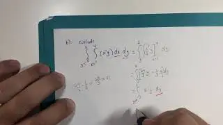 Iterated Integrals First Example