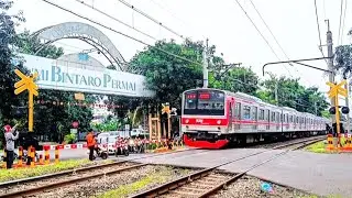 Hunting KRL COMMUTERLINE Di PALANG PINTU BUMI BINTARO PERMAI