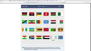 [WR] Seterra - Africa: Flags (Easy Version) (Pin, Hard) - 26.691