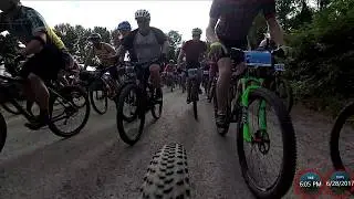 NW MTN BIKE SERIES Wednesday Night Worlds - Start line crash 6-28-17