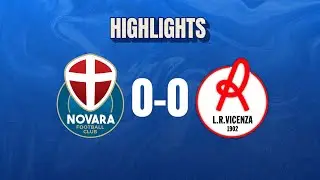 Novara-Vicenza 0-0 | 12^ giornata - Serie C | Highlights
