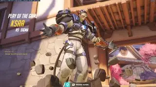 POTG! KSAA INSANE SIGMA OVERWATCH GAMEPLAY SEASON 31 TOP 500