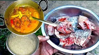 Mirga Fish Or Turai Aloor Jhol Ka Test He Kuch Alag Hai 😋||