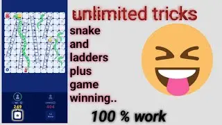 snake and ladders plus win game || unlimited tricks|| 100 % work.