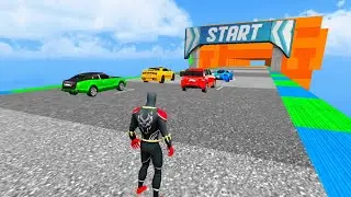 IMPOSSIBLE CAR STANDS GAME||3D GAMES||RAMP CAR STANDS 3D ANDROID GAMEPLAY 🎮
