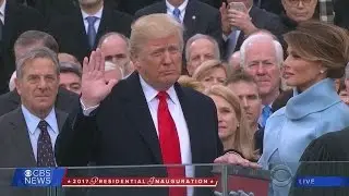 Donald J. Trump Sworn In As 45th President Of The U.S.