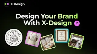 X-Design AI Tutorial | Create a Full Brand Design with AI | Logo Design & Poster Creation