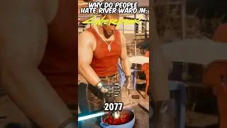 Почему люди ненавидят Ривер Уорд в Cyberpunk2077? #cyberpunk2077