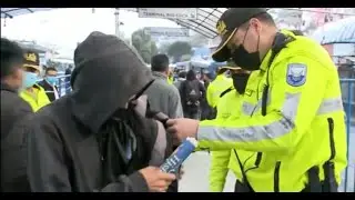 Decomisan 344 armas blancas en más de mil operativos de control en transporte público